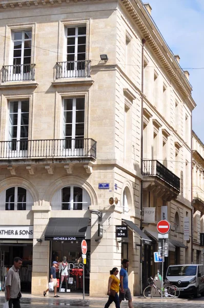 Francia Bordeaux Luglio 2018 Negozi Padre Figli Zucchero Natacha Dior — Foto Stock
