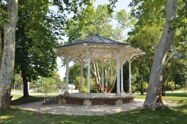 Fransa. Arcachon. 26 Temmuz 2018. Park Mauresque .