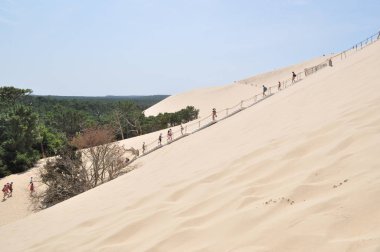 Fransa. Arcachon. 26 Temmuz 2018. Dune Pilat .