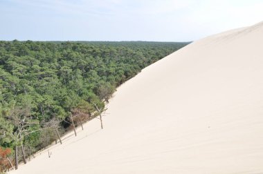 Fransa. Arcachon. 26 Temmuz 2018. Dune Pilat .