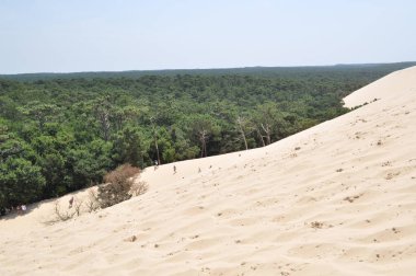 Fransa. Arcachon. 26 Temmuz 2018. Dune Pilat .