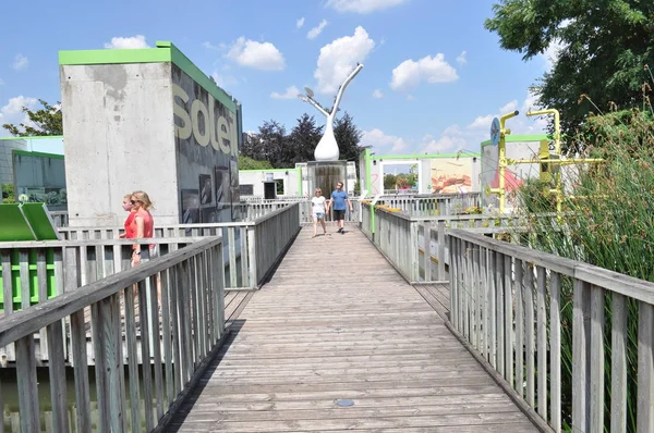 Frankreich Park Futuroskop Juli 2018 Grüne Stadt — Stockfoto