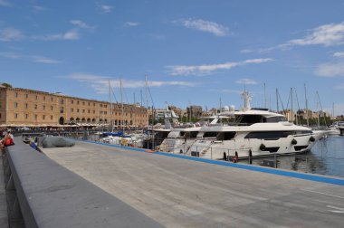 İspanya. Barcelona. 18 Ağustos 2018. Tekne Mira. Catalunya Tarih Müzesi .