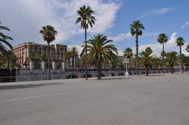 İspanya. Barcelona. 18 Ağustos 2018. Port Vell .