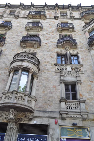 España Barcelona Agosto 2018 Casa Gaudí — Foto de Stock