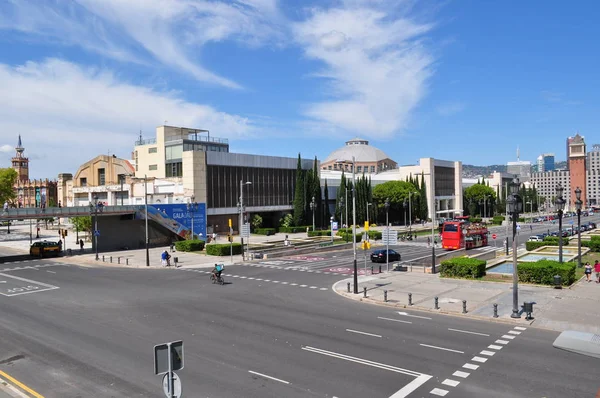 Spanien Barcelona August 2018 Die Vorstandsgala Quadrat Von Spanien — Stockfoto