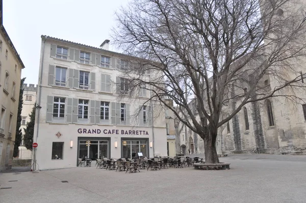 France Avignon Février 2019 Grand Café Barretta — Photo