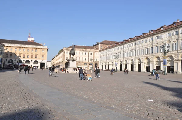 Italy Turin February 2019 Shop Hermes Shop Gant Shop Brooksfield — Stock Photo, Image