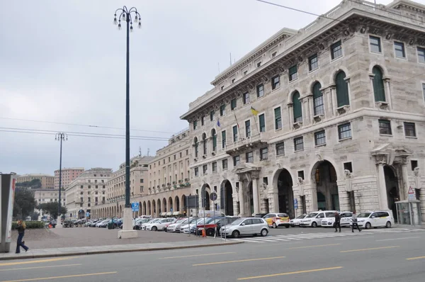 View Street Genoa — Stock Photo, Image