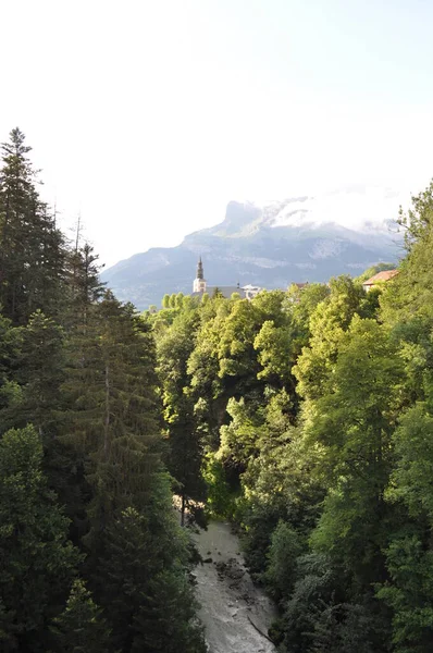 Blick Auf Die Berge — Stockfoto