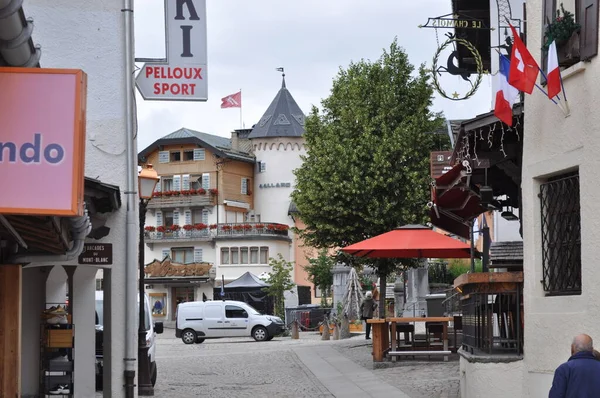 France Megeve 2020 Magasin Sport Pelloux Aallard — Photo