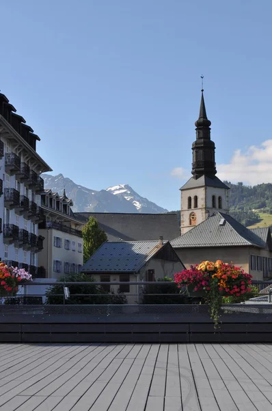 Blick Vom Aussichtspunkt Auf Die Berge — Stockfoto