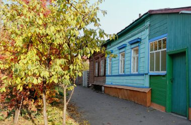 Eski Rus evleri. Halk mimarisi