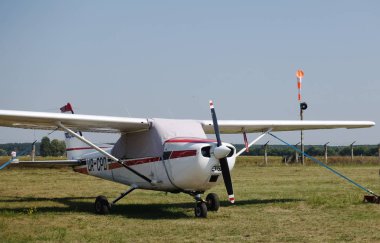 Işık motoru Uçak ayakta aerodrome açık havada