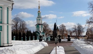 St. Pitirim Tambov katedral Meydanı ve Anıtı