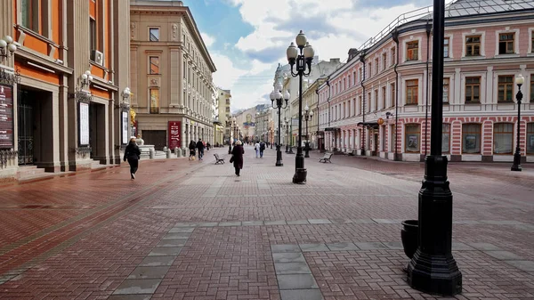 Arbat straat in Moskou — Stockfoto