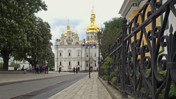 키예프 우크라이나 2019년 11일 키예프 페체르스크 라브라의 — 비디오