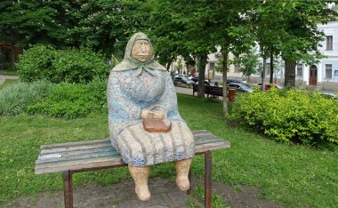 Kiev. Monument Büyükanne Klasik 