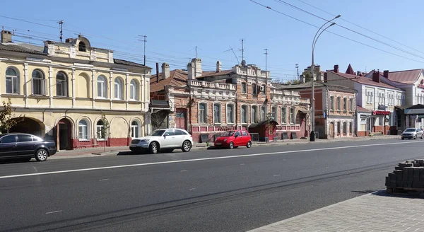 Tambov Rusia Septiembre 2020 Edificios Antiguos Calle Sovetskaya Tambov — Foto de Stock