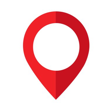 eşleme PIN simge vektör