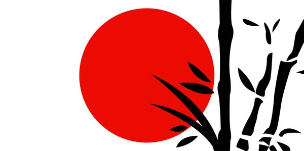 Вектор Традиційного Японського Живопису — стоковий вектор