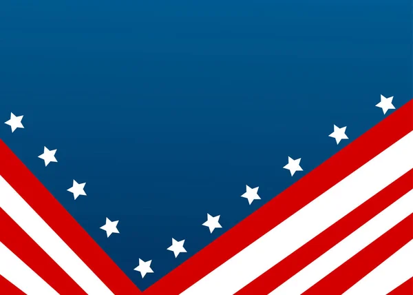 Usa Flag Style Vector — Stock Vector
