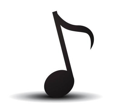 Müzik Notası. vektör çizim.