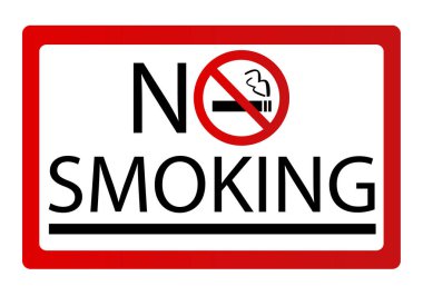 Sigara içme işareti vektörü yok