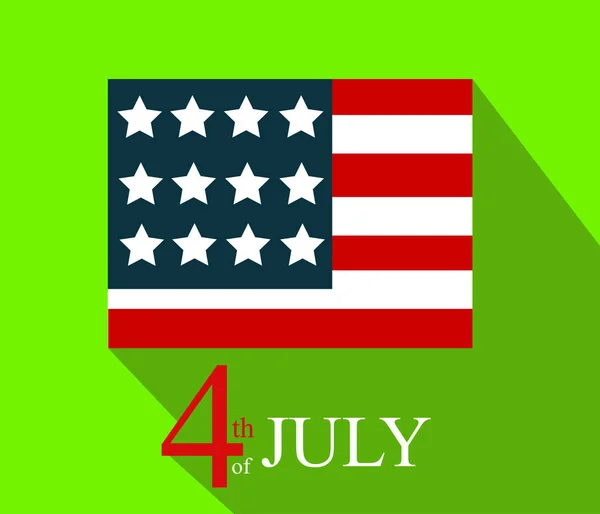 4th July background — Stock Vector