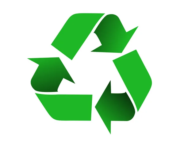 Vektor recycle jel — Stock Vector