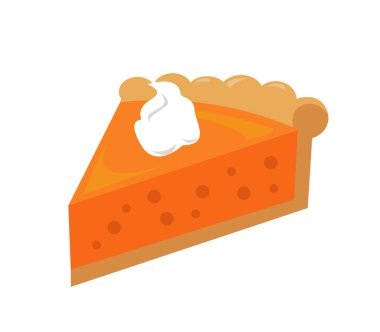 Beyaz arkaplanda turta vektör illüstrasyonu