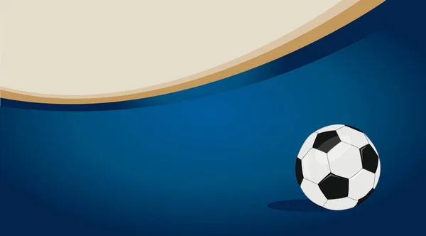 Vector Pelota Fútbol Ilustración — Archivo Imágenes Vectoriales