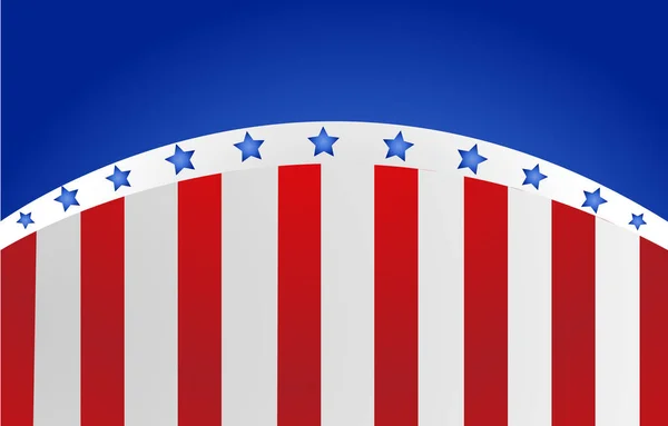 スタイルベクトルでアメリカの旗 — ストックベクタ