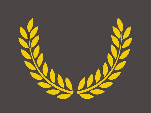 Laurel Wreath Vector Illustration — Stock Vector