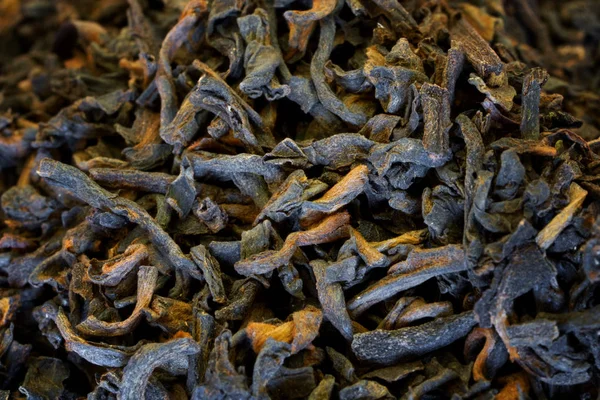 Eine Mischung aus schwarzem, grünem und gelbem chinesischen Tee. kaiserliches Getränk. — Stockfoto