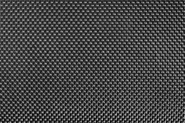 A fragment of rough black nylon fabric. Practical and comfortabl — Stock Photo, Image