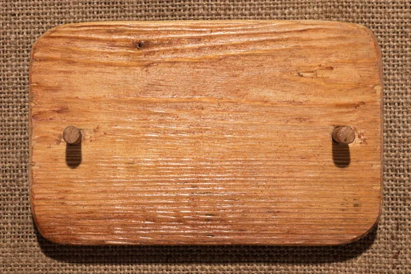 木製のギャグで軽い木で作られた木製のフレームは バラップにあります あなたのテキストの場所で — ストック写真