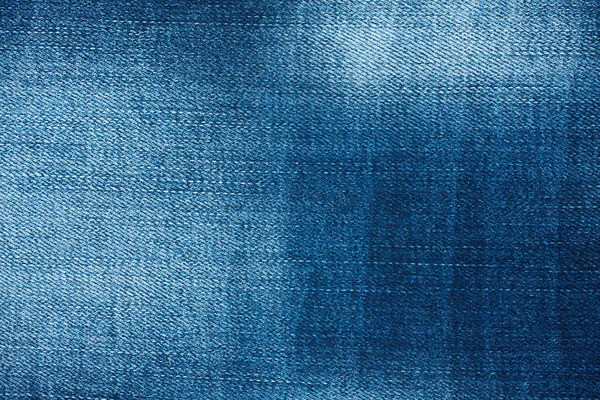 Krásná Džínová Textura Efektem Stárnutí Odřeniny Módní Džíny Pozadí Abstraktní — Stock fotografie