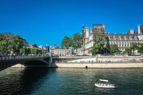 2018年5月6日 巴黎的酒店 市政厅 在法国法国巴黎 这座建筑是巴黎管理城市的住房 — 图库照片
