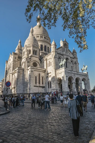Παρίσι Γαλλία Μαΐου 2018 Βασιλική Sacre Coeur Στην Μονμάρτη Παρίσι — Φωτογραφία Αρχείου