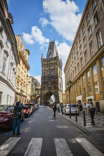 Prag Tschechische Republik Mai 2018 Blick Auf Den Historischen Gotischen — Stockfoto