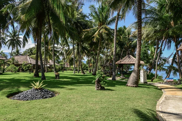 Bali Indonesië Januari 2018 Luxe Hotel Puri Bagus Lovina Villa — Stockfoto