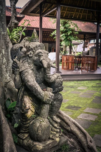 Bali Indonésie Ledna 2018 Kámen Ganéša Socha Rudana Umělecké Muzeum — Stock fotografie
