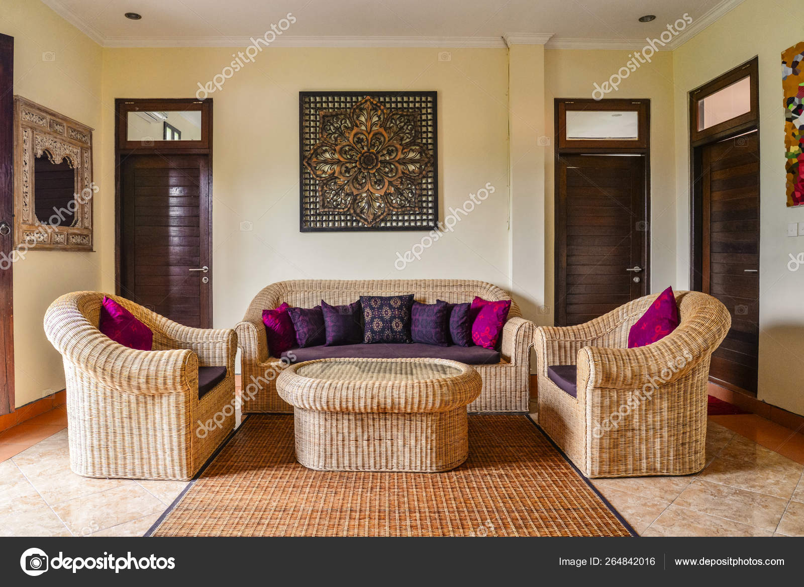 Room For Rent Pic Interior Of Living Room In House Stock