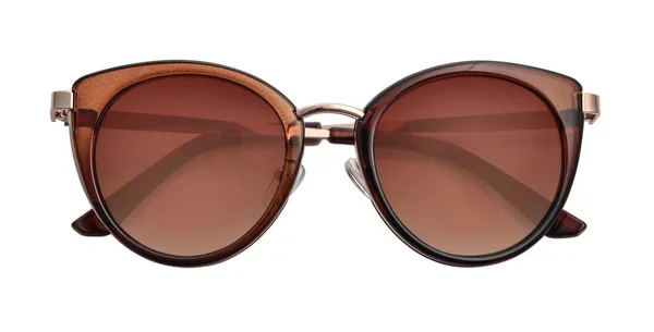 Women's sunglasses with brown lenses — 스톡 사진