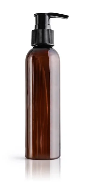 プラスチック茶色のボトル — ストック写真