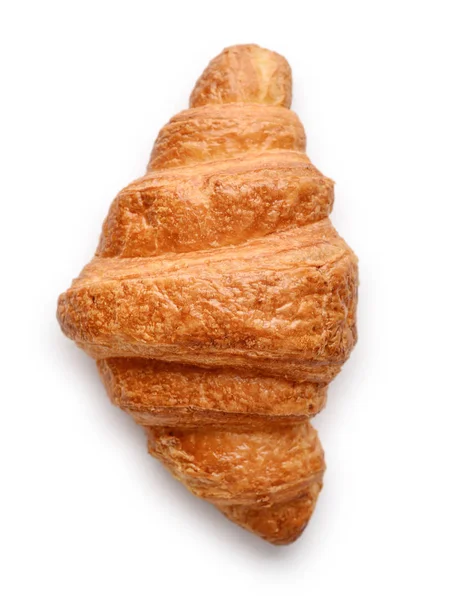 Čerstvé croissanty, izolované na bílém — Stock fotografie