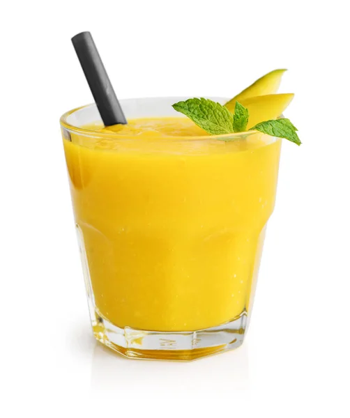 Vaso de batido de mango — Foto de Stock