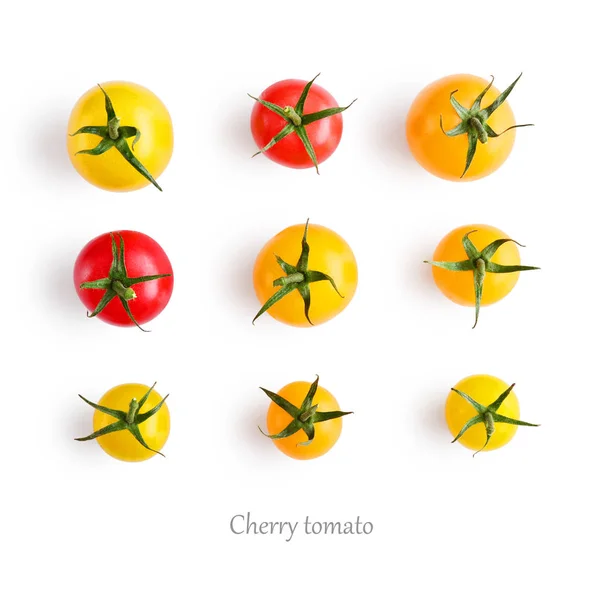 Verse kleurrijke cherry tomaten — Stockfoto