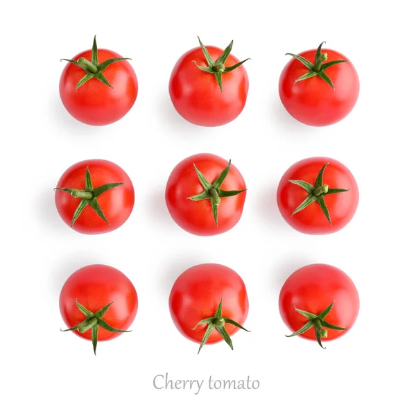 Tomates rojos frescos de cereza —  Fotos de Stock